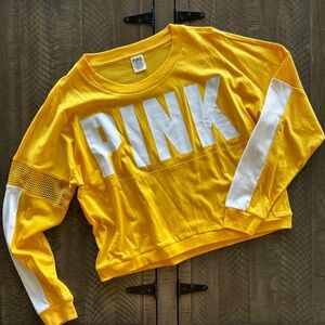 Yellow PINK Sweatshirt